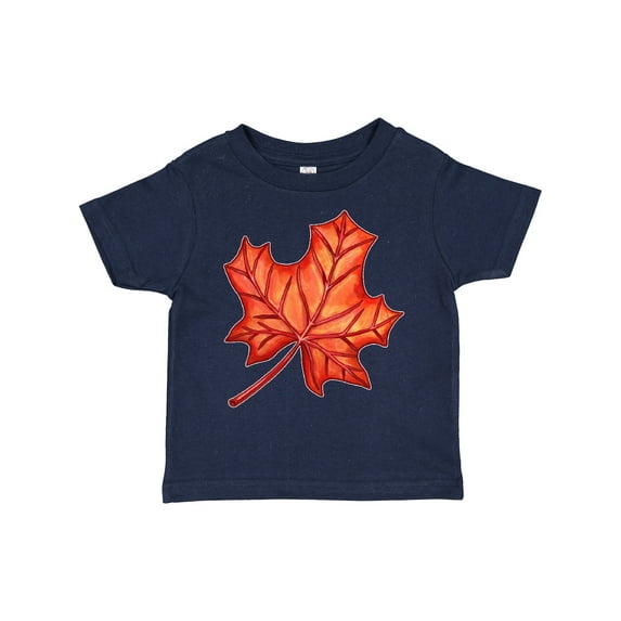 Inktastic Red Canadian Maple Leaf Boys or Girls Toddler T-Shirt