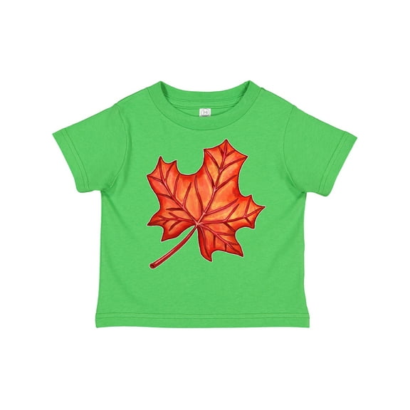 Inktastic Red Canadian Maple Leaf Boys or Girls Toddler T-Shirt