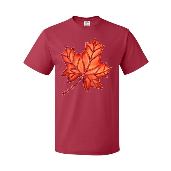 Inktastic Red Canadian Maple Leaf T-Shirt