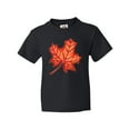 thumbnail image 1 of Inktastic Red Canadian Maple Leaf Youth T-Shirt, 1 of 5