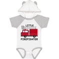 thumbnail image 1 of Inktastic Red Fire Little Firefighter Boys or Girls Baby Bodysuit, 1 of 5