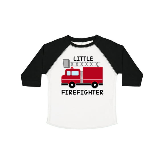 Inktastic Red Fire Little Firefighter Boys or Girls Toddler T-Shirt