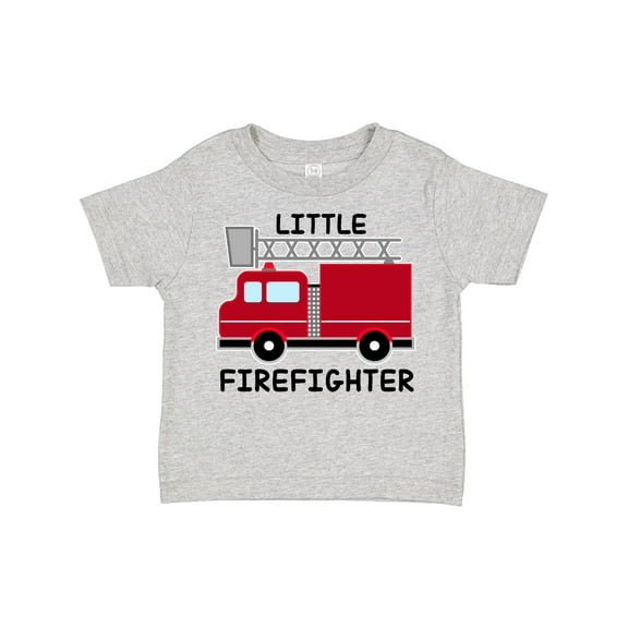Inktastic Red Fire Little Firefighter Boys or Girls Toddler T-Shirt