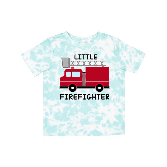 Inktastic Red Fire Little Firefighter Boys or Girls Toddler T-Shirt
