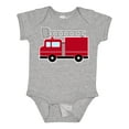 thumbnail image 1 of Inktastic Red Firefighter Fire Truck Boys or Girls Baby Bodysuit, 1 of 5