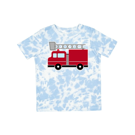 Inktastic Red Firefighter Fire Truck Boys or Girls Toddler T-Shirt