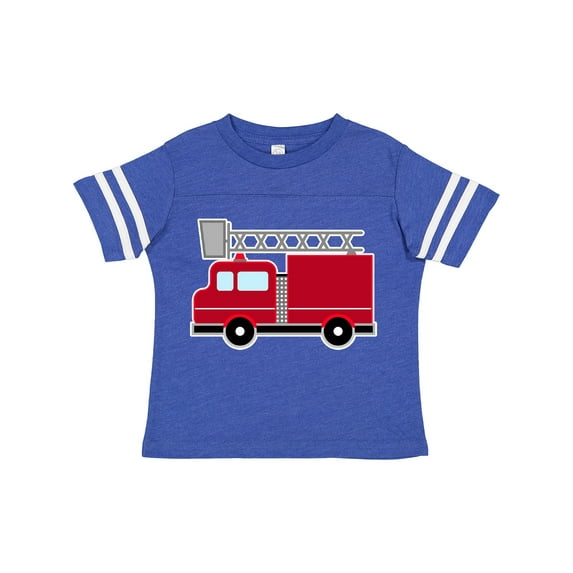 Inktastic Red Firefighter Fire Truck Boys or Girls Toddler T-Shirt