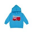 thumbnail image 1 of Inktastic Red Firefighter Fire Truck Toddler Hoodie, 1 of 4