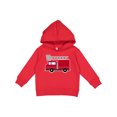 thumbnail image 1 of Inktastic Red Firefighter Fire Truck Toddler Hoodie, 1 of 4
