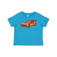 thumbnail image 1 of Inktastic Red Flames Race Car Boys or Girls Baby T-Shirt, 1 of 5