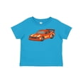 thumbnail image 1 of Inktastic Red Flames Race Car Boys or Girls Toddler T-Shirt, 1 of 5