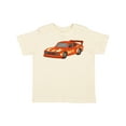 thumbnail image 1 of Inktastic Red Flames Race Car Boys or Girls Toddler T-Shirt, 1 of 5