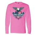 thumbnail image 1 of Inktastic Red Friday Remembering Everyone Deployed with Eagle and Shield Long Sleeve T-Shirt, 1 of 5