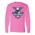 thumbnail image 1 of Inktastic Red Friday Remembering Everyone Deployed with Eagle and Shield Long Sleeve T-Shirt, 1 of 5