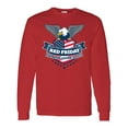 thumbnail image 1 of Inktastic Red Friday Remembering Everyone Deployed with Eagle and Shield Long Sleeve T-Shirt, 1 of 5
