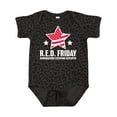 thumbnail image 1 of Inktastic Red Friday Remembering Everyone Deployed with Red American Flag Boys or Girls Baby Bodysuit, 1 of 5