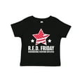 thumbnail image 1 of Inktastic Red Friday Remembering Everyone Deployed with Red American Flag Boys or Girls Toddler T-Shirt, 1 of 5