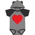 thumbnail image 1 of Inktastic Red Heart Boys or Girls Baby Bodysuit, 1 of 5