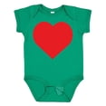 thumbnail image 1 of Inktastic Red Heart Boys or Girls Baby Bodysuit, 1 of 5