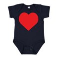 thumbnail image 1 of Inktastic Red Heart Boys or Girls Baby Bodysuit, 1 of 5