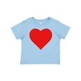 thumbnail image 1 of Inktastic Red Heart Boys or Girls Baby T-Shirt, 1 of 5