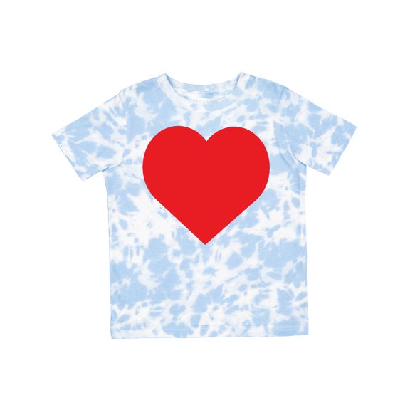 Inktastic Red Heart Boys or Girls Toddler T-Shirt