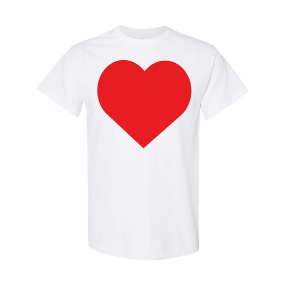 Inktastic Red Heart T-Shirt