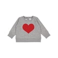 thumbnail image 1 of Inktastic Red Heart Valentine Baby Sweatshirt, 1 of 4