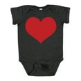 thumbnail image 1 of Inktastic Red Heart Valentine Boys or Girls Baby Bodysuit, 1 of 5