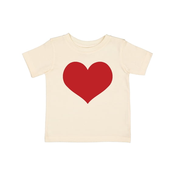Inktastic Red Heart Valentine Boys or Girls Baby T-Shirt
