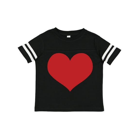 Inktastic Red Heart Valentine Boys or Girls Toddler T-Shirt