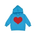 thumbnail image 1 of Inktastic Red Heart Valentine Toddler Hoodie, 1 of 4