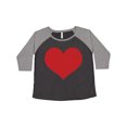 thumbnail image 1 of Inktastic Red Heart Valentine Women's Plus Size T-Shirt, 1 of 5