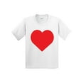 thumbnail image 1 of Inktastic Red Heart Youth T-Shirt, 1 of 5