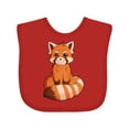 thumbnail image 1 of Inktastic Red Panda T-shirt Boys or Girls Baby Bib, 1 of 4