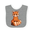 thumbnail image 1 of Inktastic Red Panda T-shirt Boys or Girls Baby Bib, 1 of 4