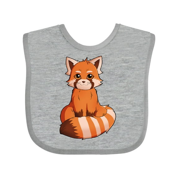 Inktastic Red Panda T-shirt Boys or Girls Baby Bib