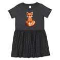 thumbnail image 1 of Inktastic Red Panda T-shirt Girls Toddler Dress, 1 of 5