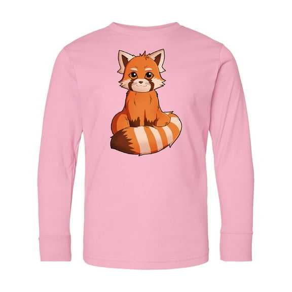Inktastic Red Panda T-shirt Long Sleeve Youth T-Shirt