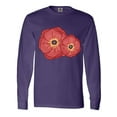 thumbnail image 1 of Inktastic Red Poppy Flowers Long Sleeve T-Shirt, 1 of 5