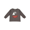thumbnail image 1 of Inktastic Red Sailboat Boys or Girls Long Sleeve Toddler T-Shirt, 1 of 5