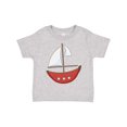 thumbnail image 1 of Inktastic Red Sailboat Boys or Girls Toddler T-Shirt, 1 of 5