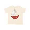 thumbnail image 1 of Inktastic Red Sailboat Boys or Girls Toddler T-Shirt, 1 of 5
