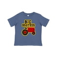 thumbnail image 1 of Inktastic Red Tractor Big Brother Boys Baby T-Shirt, 1 of 5