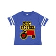 thumbnail image 1 of Inktastic Red Tractor Big Brother Boys Toddler T-Shirt, 1 of 5