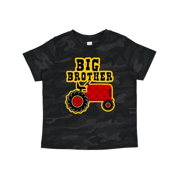 Inktastic Red Tractor Big Brother Boys Toddler T-Shirt