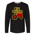 thumbnail image 1 of Inktastic Red Tractor Big Brother Long Sleeve T-Shirt, 1 of 5