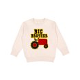 thumbnail image 1 of Inktastic Red Tractor Big Brother Toddler Sweatshirt, 1 of 4
