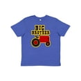 thumbnail image 1 of Inktastic Red Tractor Big Brother Youth T-Shirt, 1 of 5
