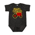 thumbnail image 1 of Inktastic Red Tractor Little Brother Boys Baby Bodysuit, 1 of 5